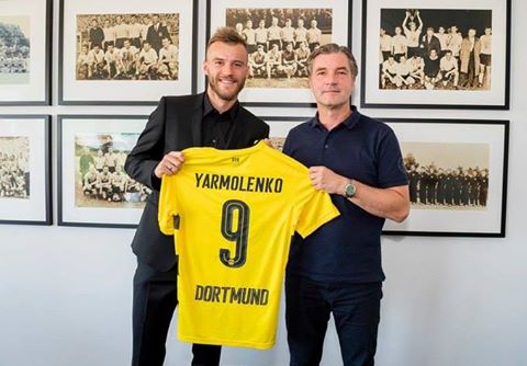 Офіційно: Андрій Ярмоленко став гравцем «Боруссії»