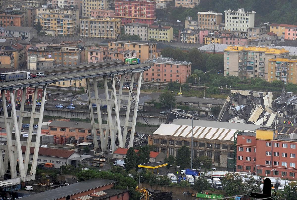 В Італії зростає кількість жертв через обвал мосту, частина якого ще може обвалитися – ФОТО, ВІДЕО