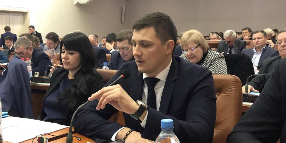 Мінус один: депутат міської ради Геннадій Наумов вирішив піти з фракції “Укроп”