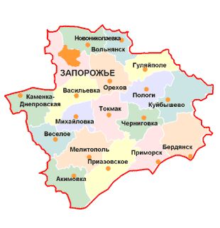 Географія зараження COVID-19 в Запорізькій області розширюється