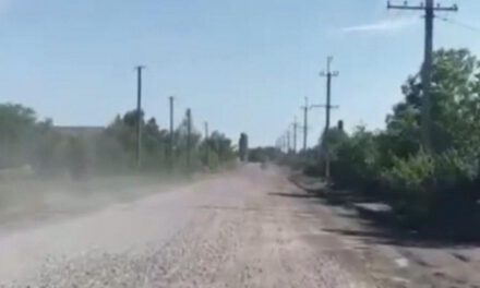 У Запорізькій ОДА відзвітували про ремонт дороги, яку просто засипали щебенем – відео