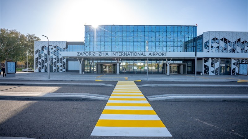 Завтра з нового терміналу аеропорту «Запоріжжя» відправиться перший рейс