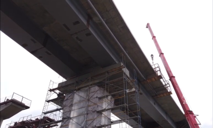 Репортаж з будівництва мостів через Дніпро у Запоріжжі – відео