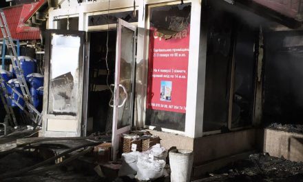 Вночі згорів магазин батька відомого Героя України із Запоріжжя – фото