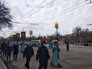 Хресна хода РПЦ у Запоріжжі
