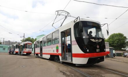 На лінію у Запоріжжі вийшов ще один європейський трамвай