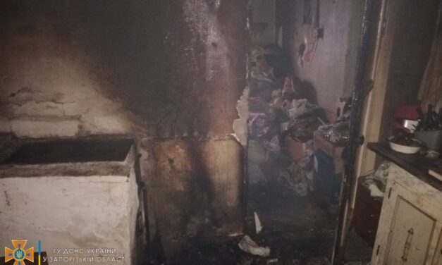 У Запоріжжі на пожежі загинув 70-річний чоловік – фото